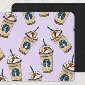 PURPLE Starbucks Mouse Pad